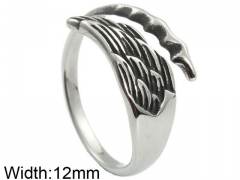 HY Wholesale 316L Stainless Steel Popular Rings-HY0062R388