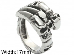 HY Wholesale 316L Stainless Steel Popular Rings-HY0062R688