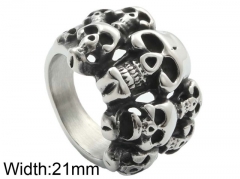 HY Wholesale 316L Stainless Steel Popular Rings-HY0062R705