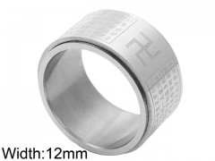 HY Wholesale 316L Stainless Steel Popular Rings-HY0062R236