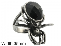 HY Wholesale 316L Stainless Steel Popular Rings-HY0062R592