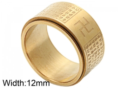 HY Wholesale 316L Stainless Steel Popular Rings-HY0062R237