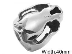 HY Wholesale 316L Stainless Steel Popular Rings-HY0062R367