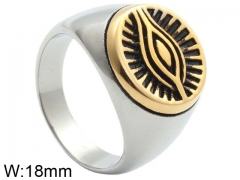 HY Wholesale 316L Stainless Steel Popular Rings-HY0062R694