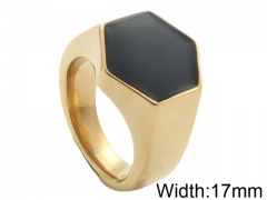 HY Wholesale 316L Stainless Steel Popular Rings-HY0062R715