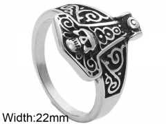 HY Wholesale 316L Stainless Steel Popular Rings-HY0062R443