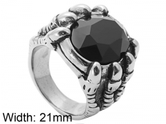 HY Wholesale 316L Stainless Steel Popular Rings-HY0062R059