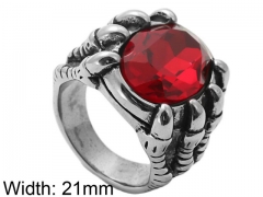 HY Wholesale 316L Stainless Steel Popular Rings-HY0062R058