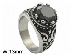 HY Wholesale 316L Stainless Steel Popular Rings-HY0062R523