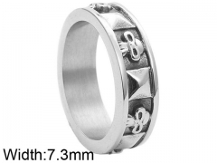 HY Wholesale 316L Stainless Steel Popular Rings-HY0062R450