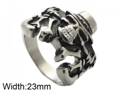 HY Wholesale 316L Stainless Steel Popular Rings-HY0062R455