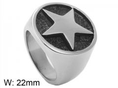 HY Wholesale 316L Stainless Steel Popular Rings-HY0062R105