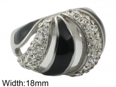 HY Wholesale 316L Stainless Steel Popular Rings-HY0062R586