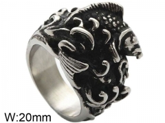 HY Wholesale 316L Stainless Steel Popular Rings-HY0062R441