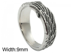 HY Wholesale 316L Stainless Steel Popular Rings-HY0062R162