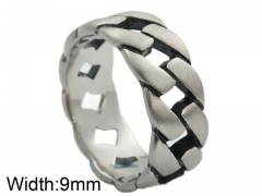 HY Wholesale 316L Stainless Steel Popular Rings-HY0062R328