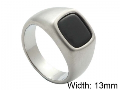 HY Wholesale 316L Stainless Steel Popular Rings-HY0062R019