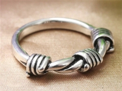 HY Wholesale 316L Stainless Steel Popular Rings-HY0062R267