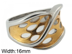 HY Wholesale 316L Stainless Steel Popular Rings-HY0062R498