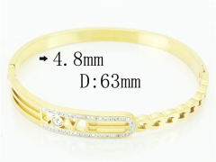 HY Wholesale Stainless Steel 316L Fashion Bangle-HY32B0335HKT