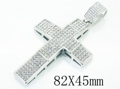 HY Wholesale 316L Stainless Steel Jewelry Popular Pendant-HY13P1376IHL