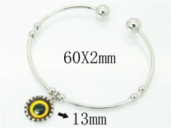 HY Wholesale Stainless Steel 316L Fashion Bangle-HY58B0542KC