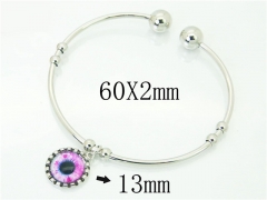 HY Wholesale Stainless Steel 316L Fashion Bangle-HY58B0544KV