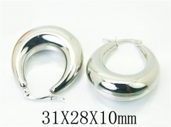 HY Wholesale 316L Stainless Steel Fashion Jewelry Earrings-HY58E1651OW