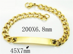 HY Wholesale 316L Stainless Steel Jewelry Bracelets-HY53B0026OL