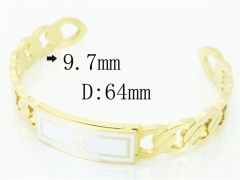 HY Wholesale Stainless Steel 316L Fashion Bangle-HY32B0350HKS