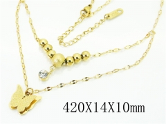 HY Wholesale Stainless Steel 316L Jewelry Necklaces-HY19N0333HHD