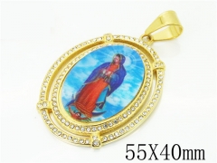 HY Wholesale 316L Stainless Steel Jewelry Popular Pendant-HY13P1462HKL