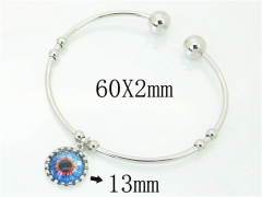 HY Wholesale Stainless Steel 316L Fashion Bangle-HY58B0548KA