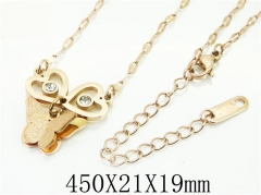 HY Wholesale Stainless Steel 316L Jewelry Necklaces-HY19N0346OR