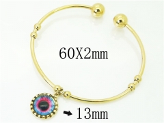 HY Wholesale Stainless Steel 316L Fashion Bangle-HY58B0559KLQ