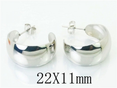 HY Wholesale 316L Stainless Steel Fashion Jewelry Earrings-HY58E1662JL