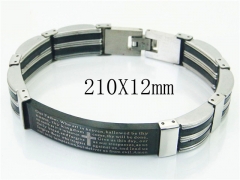 HY Wholesale 316L Stainless Steel Jewelry Bracelets-HY10B1046POV