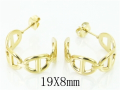 HY Wholesale 316L Stainless Steel Fashion Jewelry Earrings-HY70E0232LS