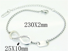 HY Wholesale 316L Stainless Steel Jewelry Bracelets-HY19B0763OX