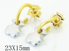 HY Wholesale 316L Stainless Steel Fashion Jewelry Earrings-HY90E0329HKE