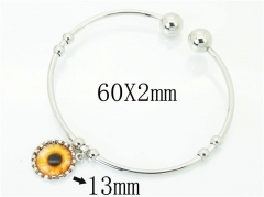 HY Wholesale Stainless Steel 316L Fashion Bangle-HY58B0541KA