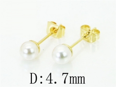 HY Wholesale 316L Stainless Steel Popular Jewelry Earrings-HY67E0448IY