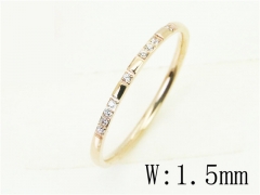 HY Wholesale Stainless Steel 316L Jewelry Fashion Rings-HY47R0122NX