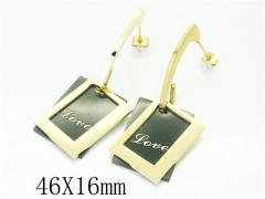 HY Wholesale 316L Stainless Steel Popular Jewelry Earrings-HY47E0141PW