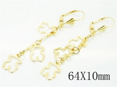 HY Wholesale 316L Stainless Steel Popular Jewelry Earrings-HY67E0438LF