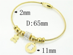 HY Wholesale Stainless Steel 316L Fashion Bangle-HY24B0093HKL