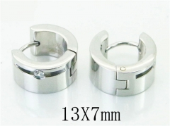 HY Wholesale 316L Stainless Steel Popular Jewelry Earrings-HY06E1725MS