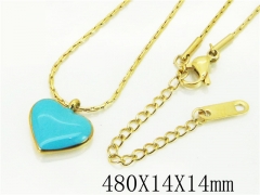 HY Wholesale Necklaces Stainless Steel 316L Jewelry Necklaces-HY80N0488NL