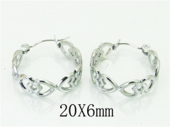 HY Wholesale Earrings 316L Stainless Steel Fashion Jewelry Earrings-HY70E0276KW