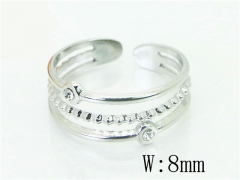 HY Wholesale Rings Stainless Steel 316L Rings-HY20R0458MW